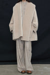 Mutedance 24 Autumn/Winter Cardigan Wool Jacket MD-MD24FW23-SAND MD24FW23 MD24FW24